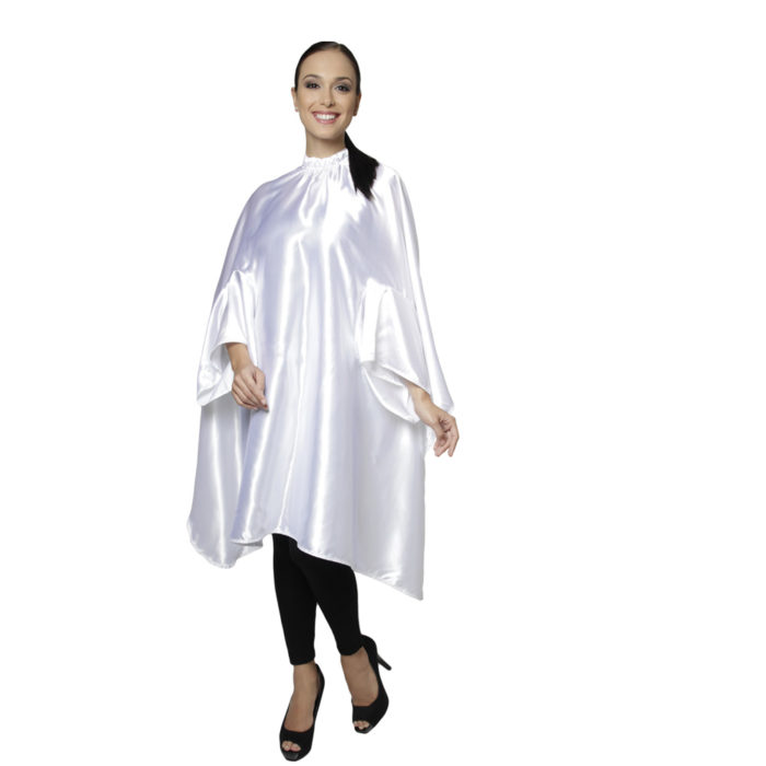 Satin Salon Cape – COSMETICS BEAUTY WORLD