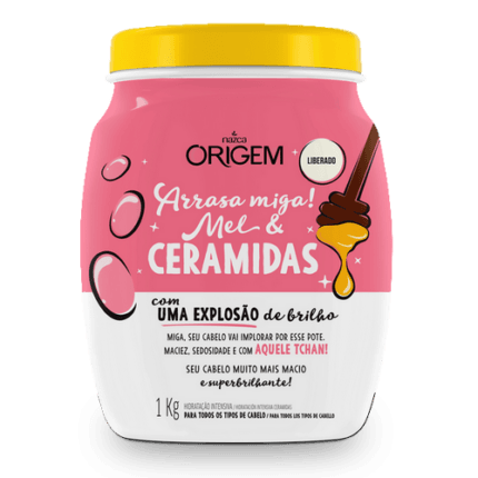 Origem Honey + Ceramide Hair steam 1kg