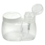 Acetone Dispenser with Cotton Ball Compartment (Transparent)