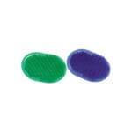 Oval Multi colored Scalp Scrubber