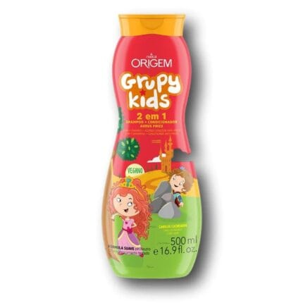Grupy Kids 2 in 1 Goodbye Frizz Shampoo Origin 500ml Bottle