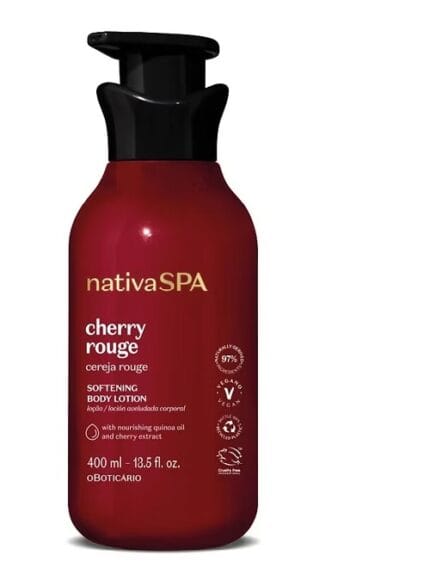 NATIVA SPA  BODY LOTION CHERRY ROUGE 400ML